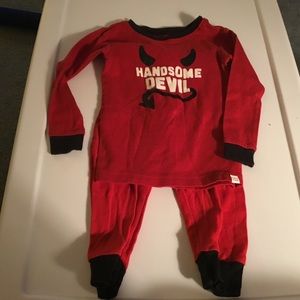 Gap size 2Yrs  Boys “Handsome Devil” Pajamas.